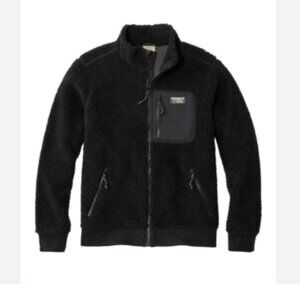 Men's LL bean sherpa fleece zip-up XL Tall